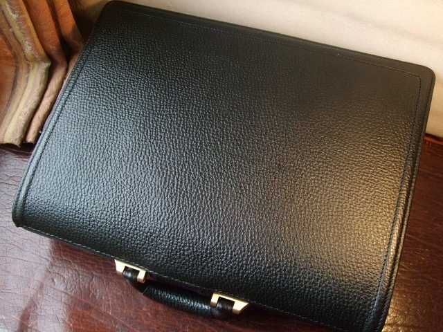  beautiful goods high class original leather Ginza TANIZAWAtani The wa Dulles bag 2442 black 