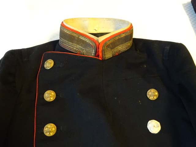 ( large . clothes 16) large Japan . country land army .. little . regular equipment top and bottom ( Meiji * Taisho period. on . short size type )