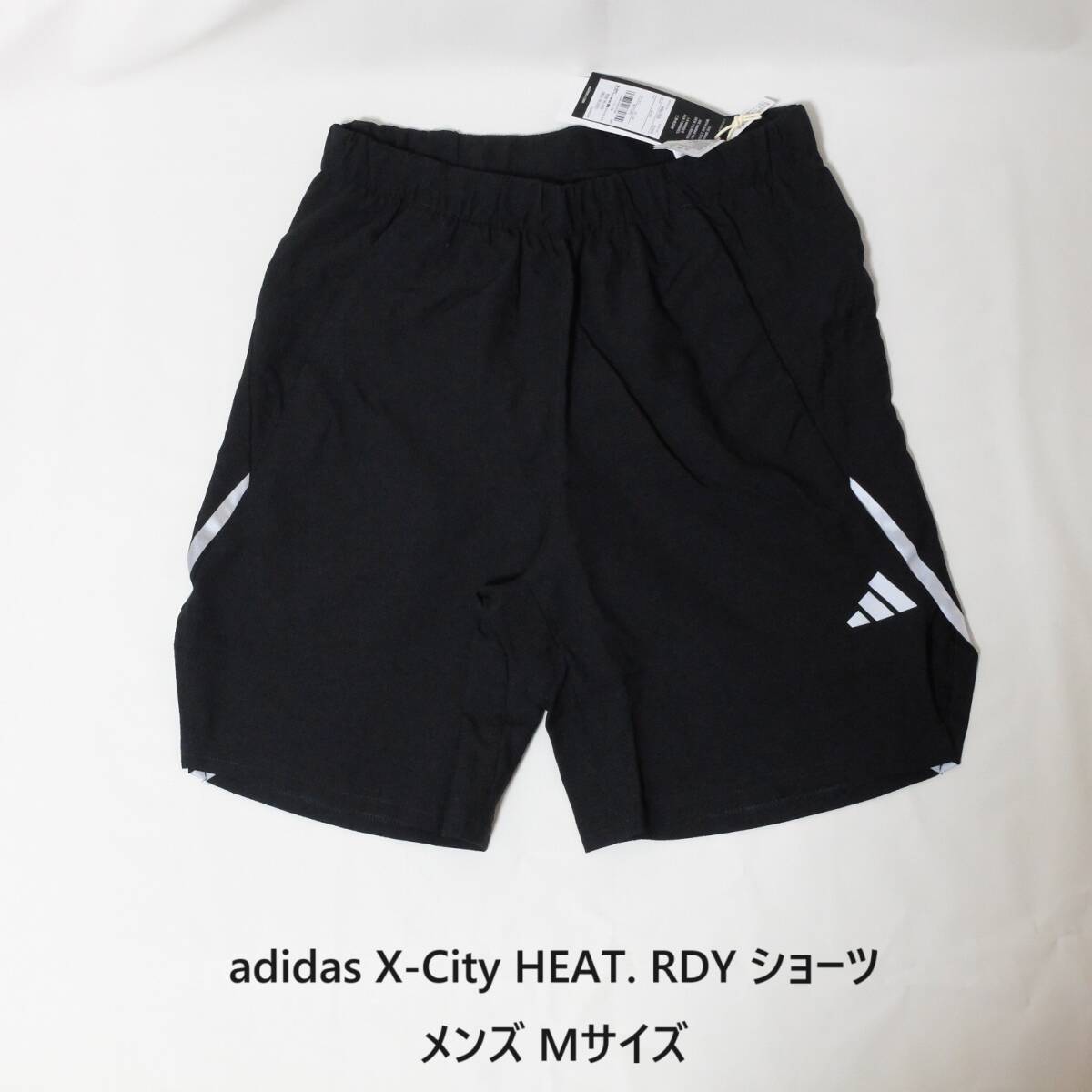 [新品 送料込] メンズM adidas X-City HEAT. RDY ショーツ ランニングウェア アディダス ショートパンツ ランニングパンツ