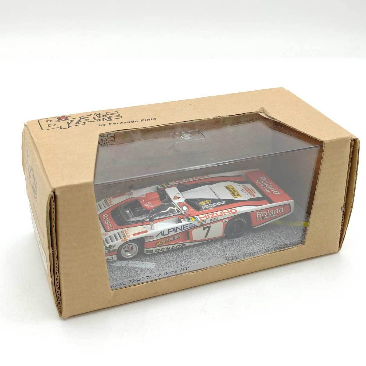 【中古】Bizarre BZ5 DOME-ZERO RL #7 LM79 ビザール ドーム ゼロ RL #7 1979 ルマン 童夢 零 ミニカー