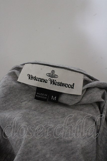 Vivienne Westwood /オーブ刺繍Tシャツ ヴィヴィアンウエストウッド M グレー 【中古】 O-23-10-29-070-ts-YM-ZI_画像5