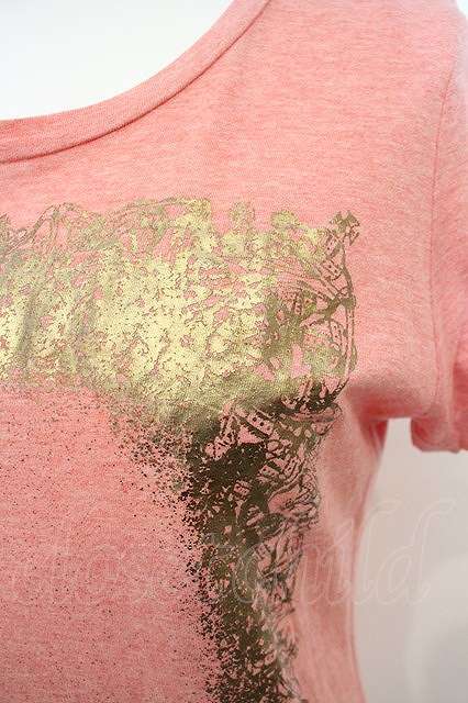Vivienne Westwood /箔オーブフレームTシャツ ヴィヴィアンウエストウッド 2 ピンク 【中古】 O-24-02-25-043-ts-IG-ZH_画像2