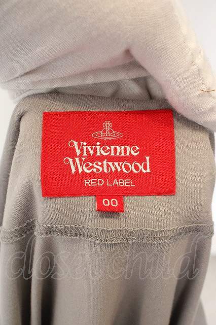 Vivienne Westwood ビッグハートワンピース ヴィヴィアンウエストウッド 00 グレー 【中古】 O-24-04-21-043-op-YM-OS_画像6
