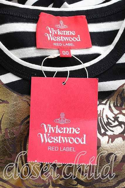 Vivienne Westwood サティアフレームTシャツ ヴィヴィアンウエストウッド 00 黒 【中古】 H-24-04-21-137-ts-OD-ZH_画像3