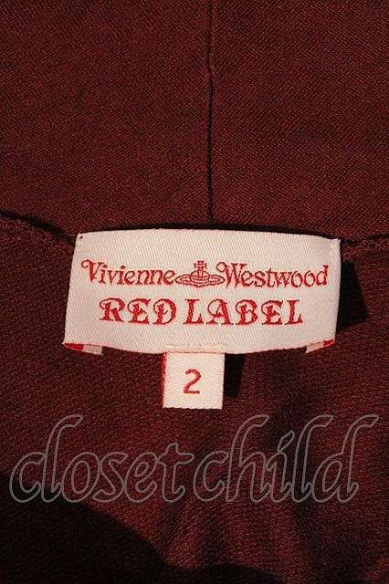 Vivienne Westwood /砂時計ptフーディーカットソー ヴィヴィアンウエストウッド 2 ボルドー 【中古】 I-24-04-20-046-to-HD-ZI_画像3