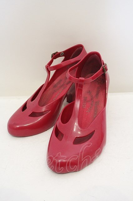【USED】Vivienne Westwood Classic Toe Shoe ヴィヴィアンウエストウッド ビビアン 23.5 ピンク O-23-12-31-020-sh-IG-OS_画像1