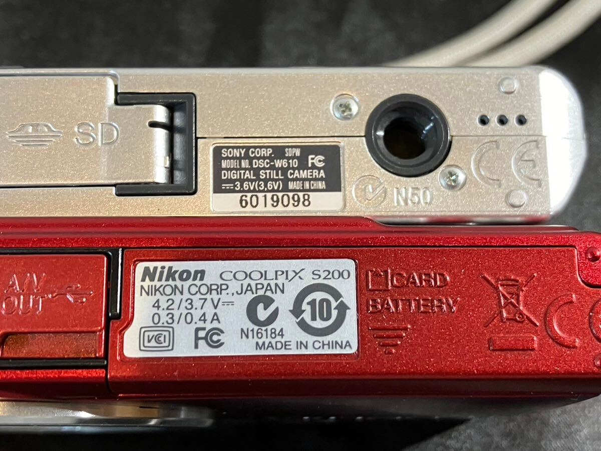 E/3デジカメまとめ ニコン COOLPIX S200 ソニー Cybershot DSC-W610_画像10