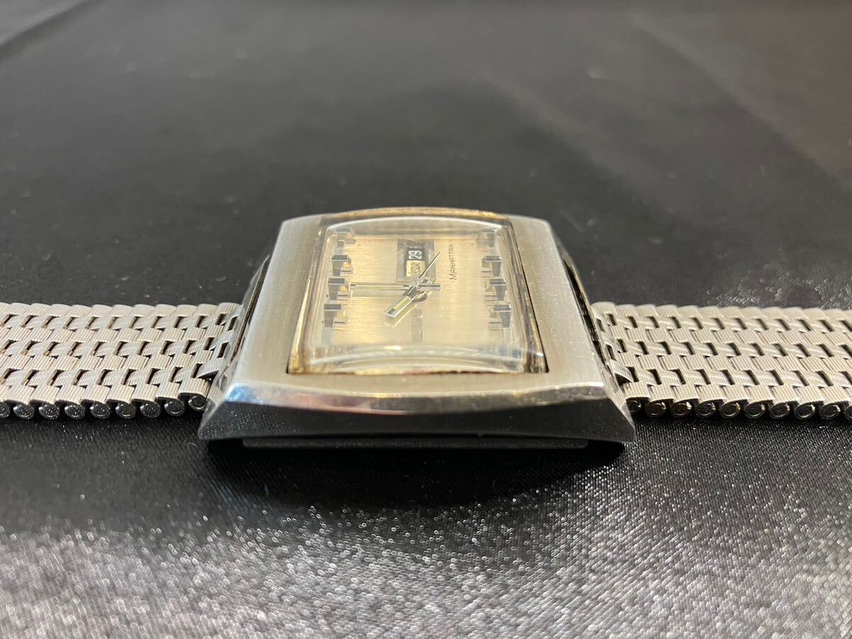 C/404 RADO ラドー マンハッタン 自動巻き 稼働品 時計 腕時計の画像4