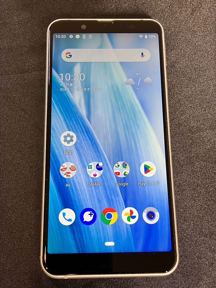 E/204 AQUOS sense3 basic SHV48 シャープ アクオス スマホの画像1