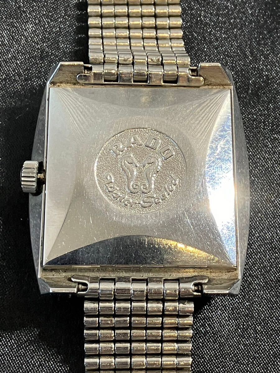 C/404 RADO ラドー マンハッタン 自動巻き 稼働品 時計 腕時計の画像6
