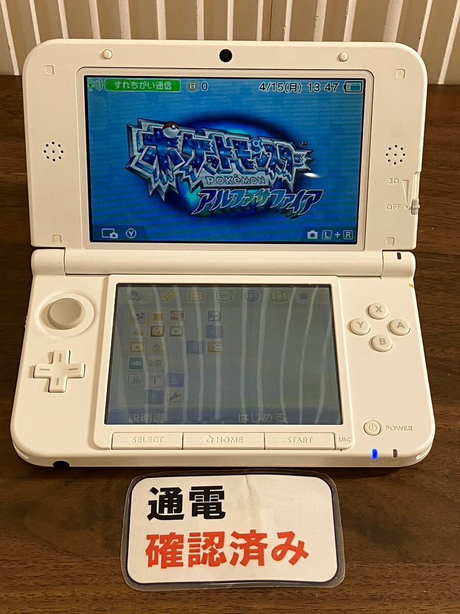 C/410 本体通電OK ニンテンドー3DS LL 本体 ソフト大量まとめ ポケモン モンハン ドラクエ マリオの画像9