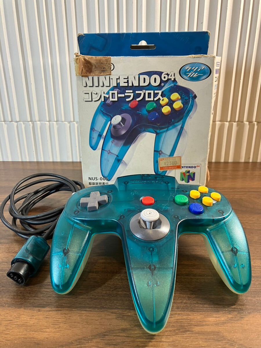 E/415 NINTENDO64 本体 ニンテンドー64 コントローラブロス ロクヨンの画像8