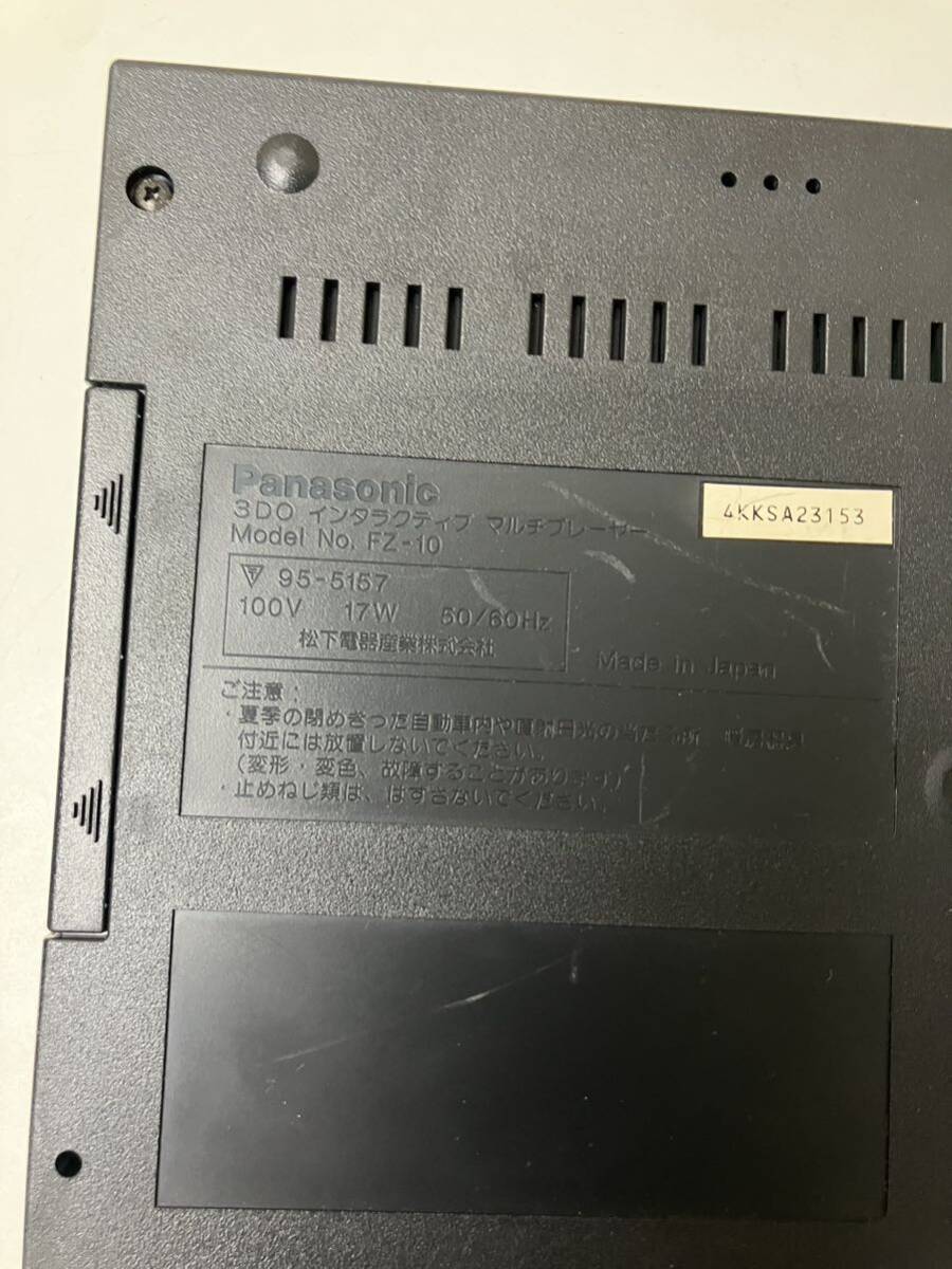 Panasonic/パナソニック 3DO REAL FZ-10 本体の画像4