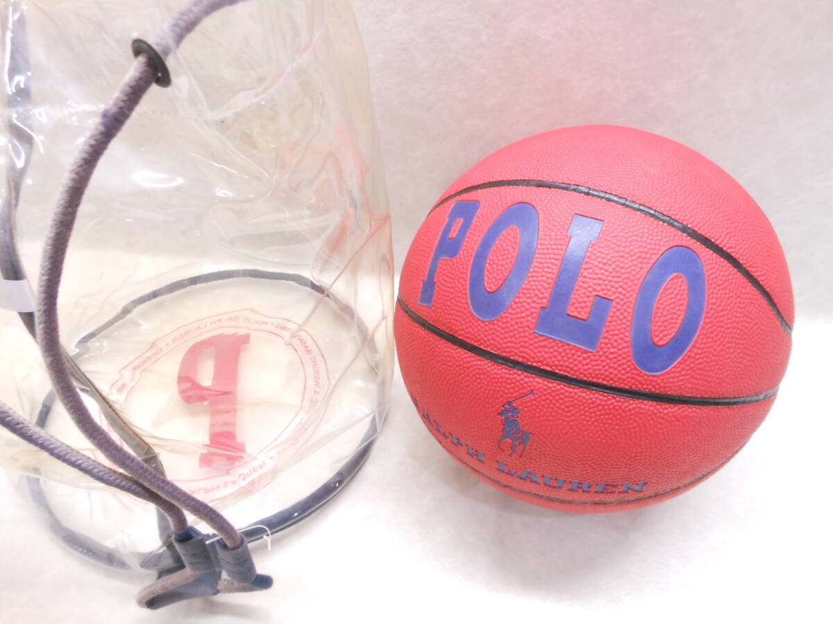 ☆非売品★#29503 Polo Ralph Lauren ポロ ラルフローレン バスケットボール ディスプレイ 観賞用 OFFICIAL SIZE & WEIGHT BASKETBALL_画像1