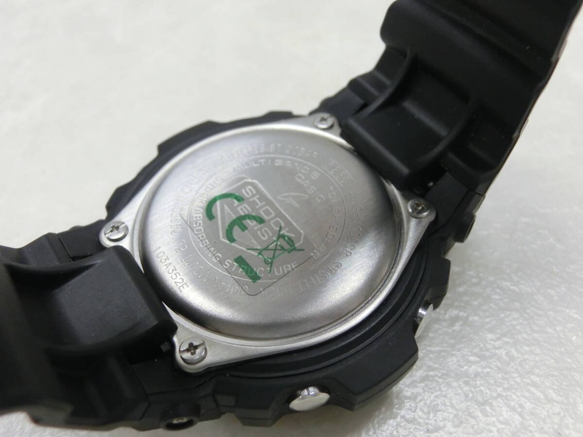 #28803 CASIO G-SHOCK AWG-M100SB-2AER 電波ソーラー腕時計 ジャンク品の画像9