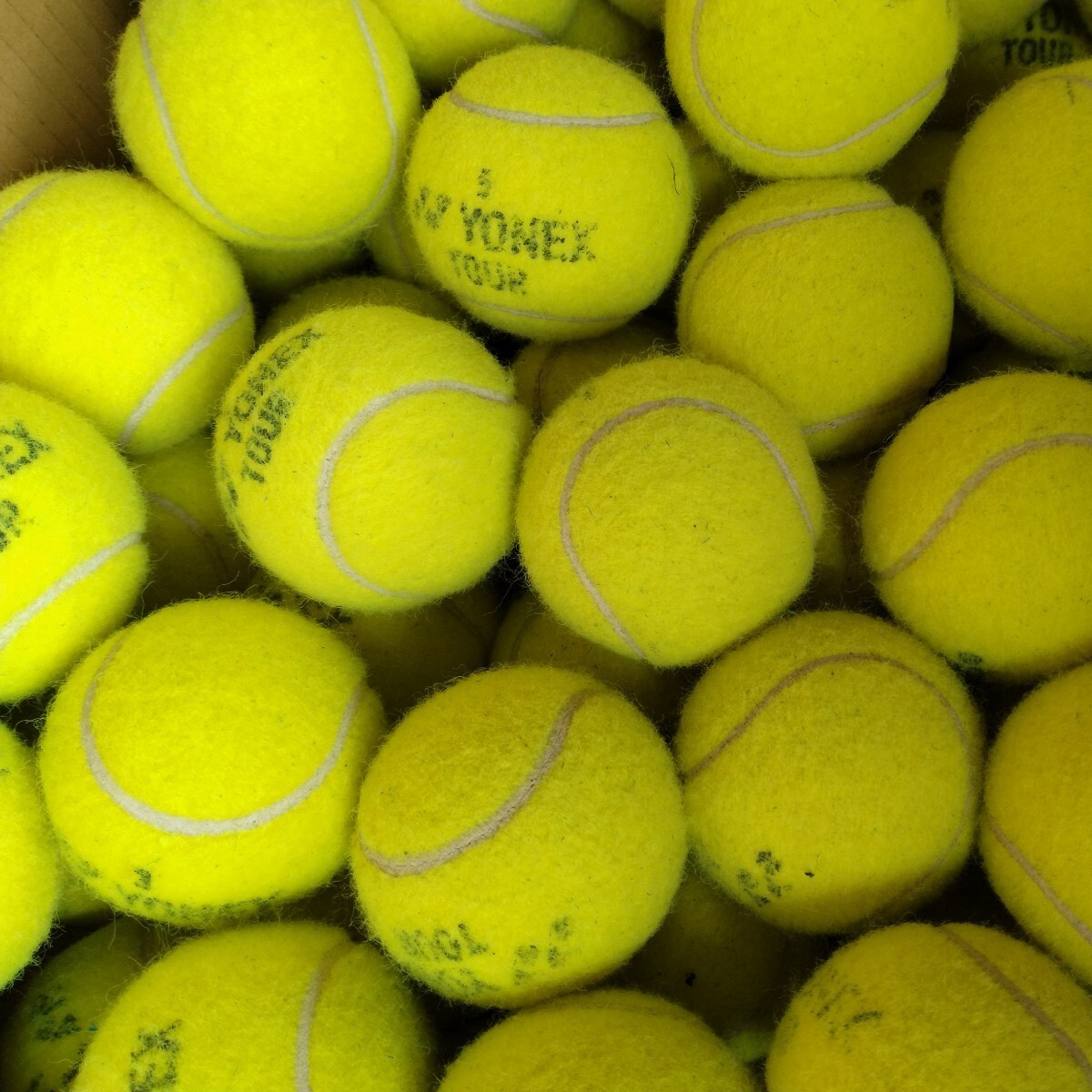 （送料無料）中古テニスボール 120球 ヤフオク3の画像2