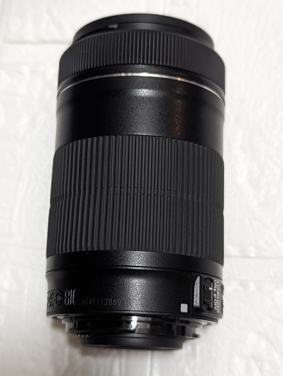 Canon キャノン ZOOM LENS EF-S 55-250mm 1:4-5.6 IS STM レンズ 動作未確認 現状品 ジャンク品/1円〜_画像5