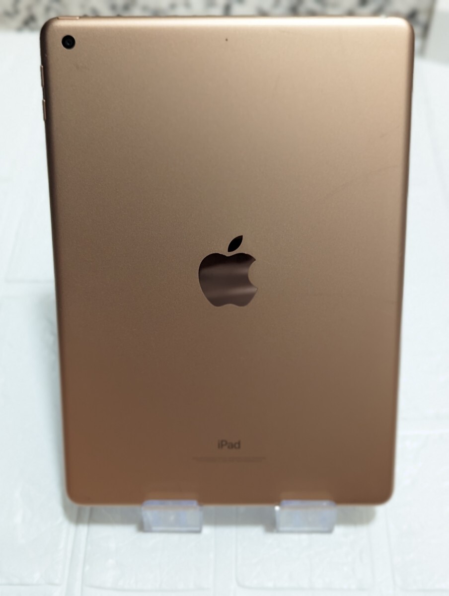 * работа товар * Apple iPad 6 поколение MRJN2J/A Wi-Fi iOS 17.4.1 хранение 32GB Gold A1893 с коробкой первый период ./1 иен ~