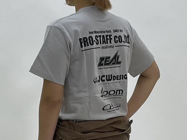 ΔPRO-STAFF プロスタッフ オリジナル ブランドロゴＴシャツ■ライトグレー【プロスタッフ】_画像5