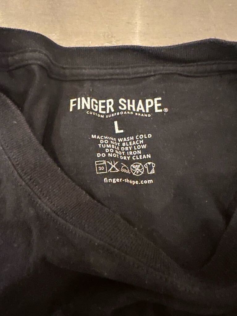 FINGER SHAPE フィンガーシェイプ　オリジナルTシャツ サイズL レアな古着　s_画像4