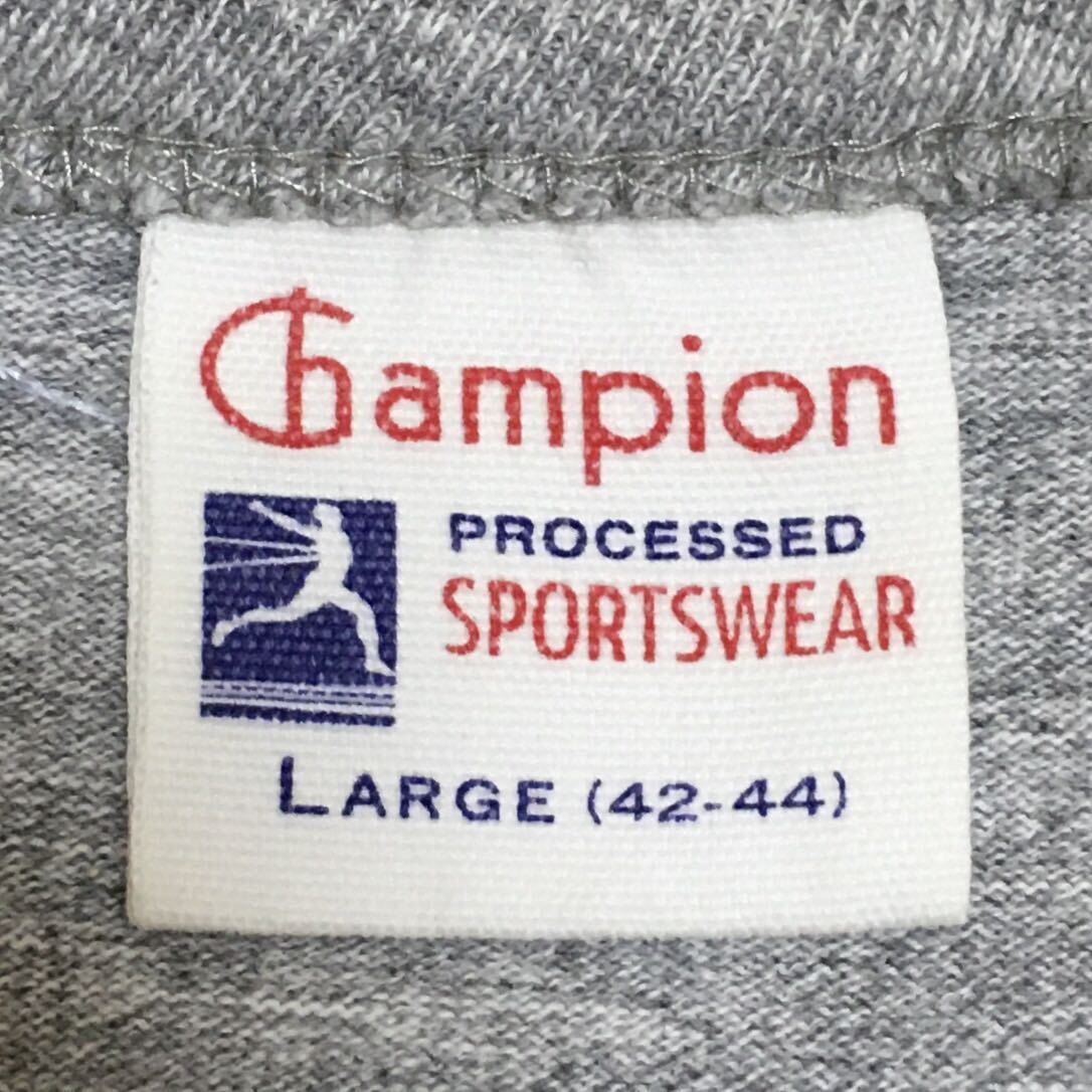 送料込 ランタグ 復刻 チャンピオン プリントT Lサイズ USED champion メンズ 半袖 Tシャツ アメカジ 古着 ビンテージ ヴィンテージの画像7