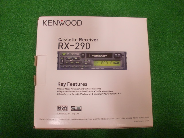 ■KENWOOD テープデッキ　RX-290　新品　未開封■_画像2