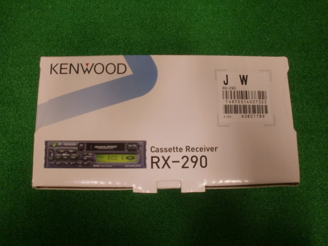 ■KENWOOD テープデッキ　RX-290　新品　未開封■_画像3