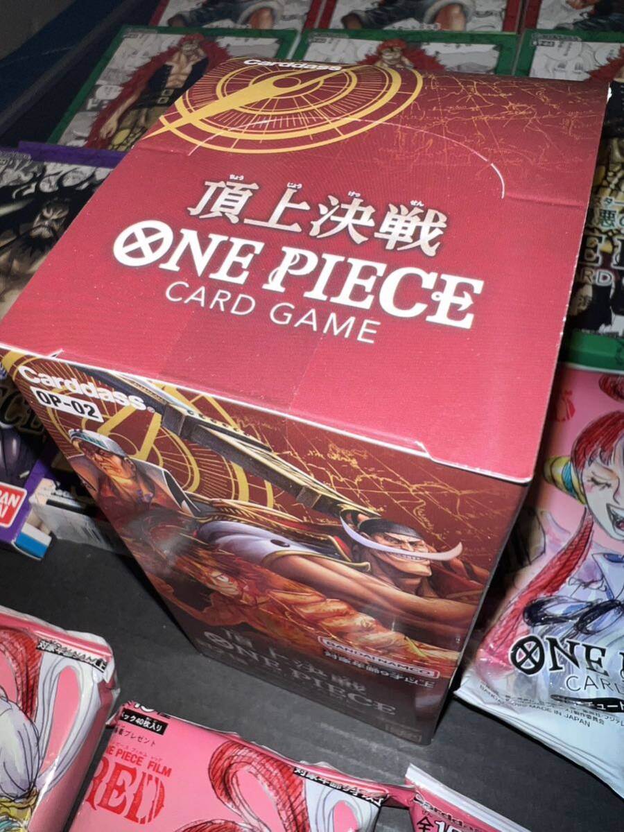 【送料無料】ワンピース　カードゲーム　頂上決戦　BOX 他　まとめ売り_画像4