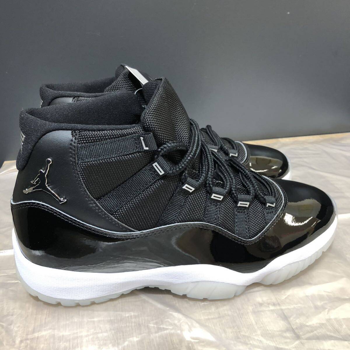 ★1円スタート!!極美品!!★NIKE AIR JORDAN 11 Jubilee 26.5cm Black CT8012011 ナイキ スニーカー ジョーダン ブラック 黒 EB7の画像7