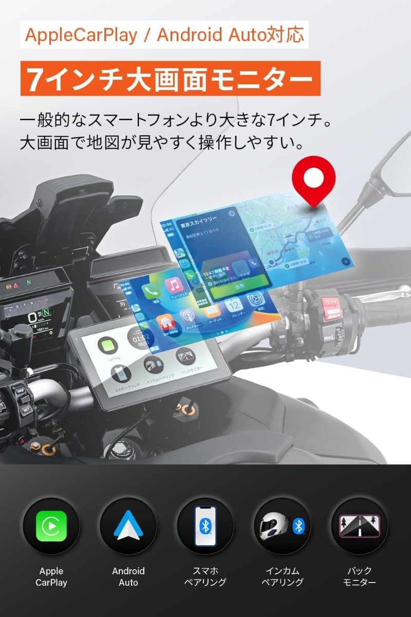 デイトナ モトスマートモニター（23333）バイク用 ディスプレイ【新品未開封】