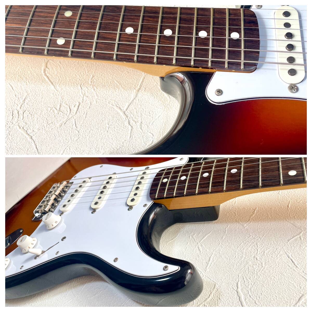 FENDER JAPAN ストラトキャスター ST-62 1989~90年FUJIGEN製造 G＆G Fenderのハードケース付の画像7