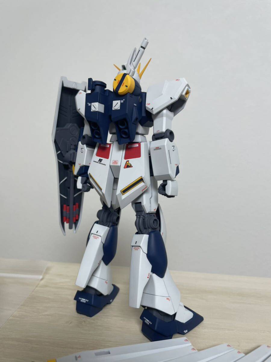 νガンダム フル装備 全塗装完成品 EG ニューガンダム の画像6