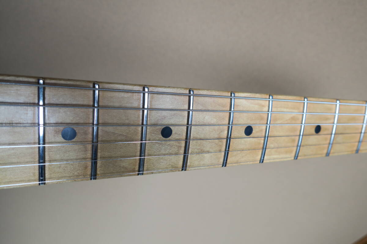 ストラトキャスターStratcaster (フェンダージャパン87年製ネック) ギターワークスボディ テックスメックスピックアップの画像7