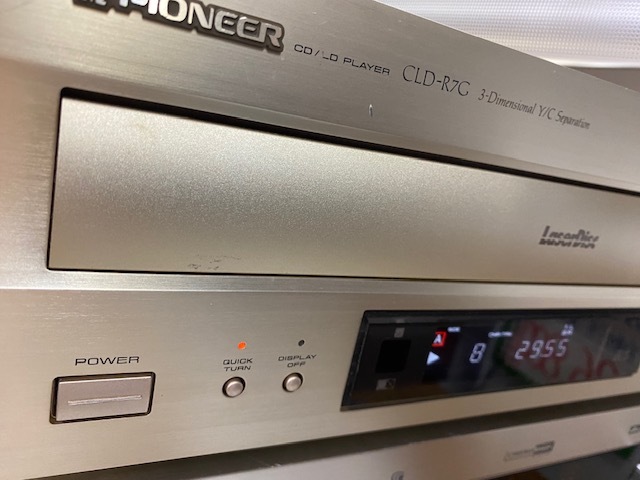 5. PIONEER Pioneer / LD player CD/LD PLAYER / CLD-R7G / laser disk /