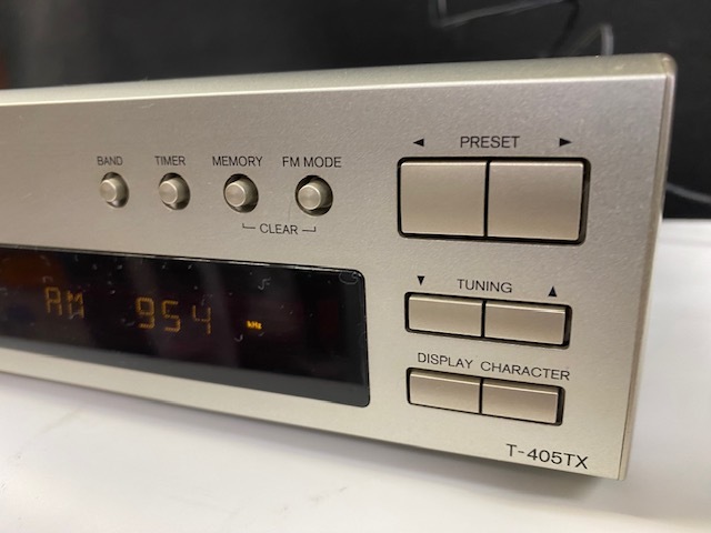 訳あり品　/　オンキョー ONKYO/ FM.AM チューナー / T-405TX_画像5