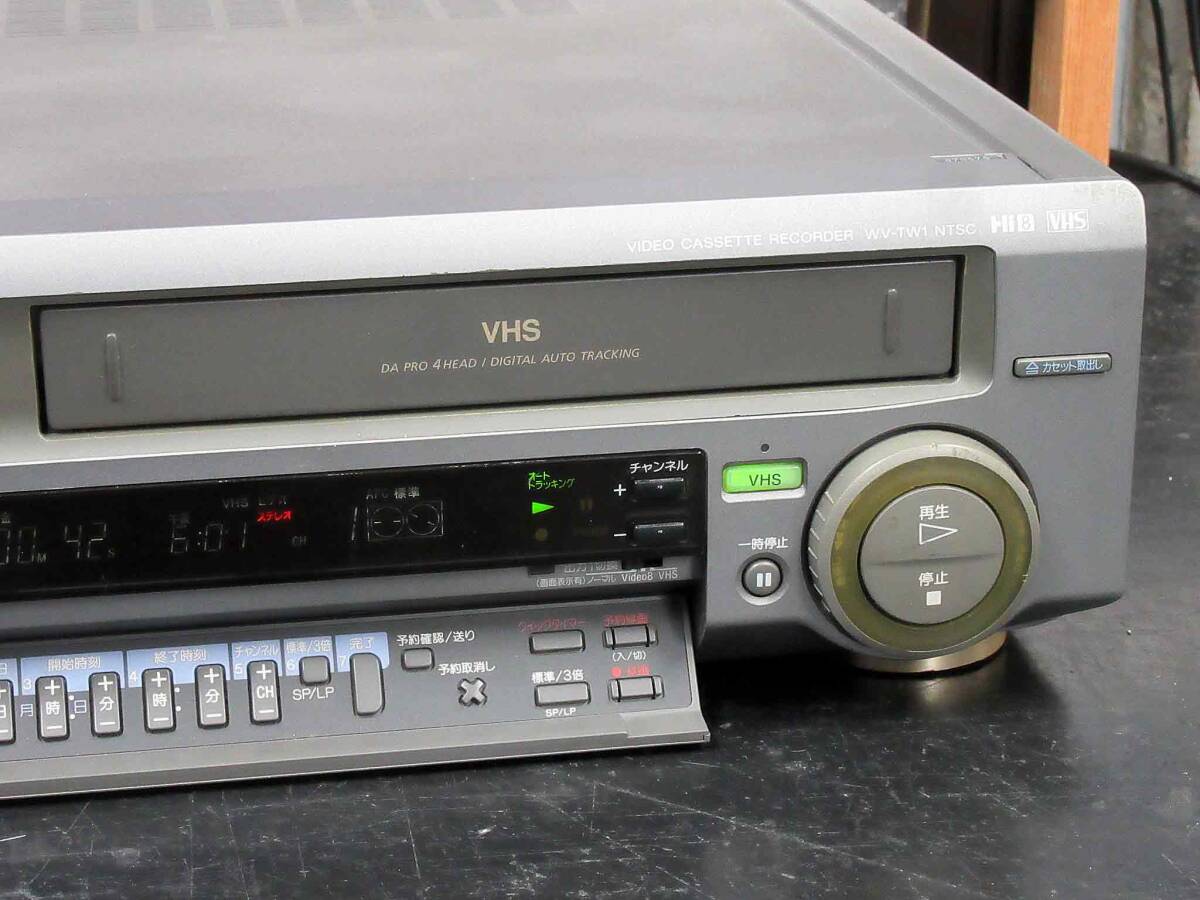 ★☆SONY 高画質Hi8/VHS・整備済保証付WV-TW1動作品 i0414☆★_画像5