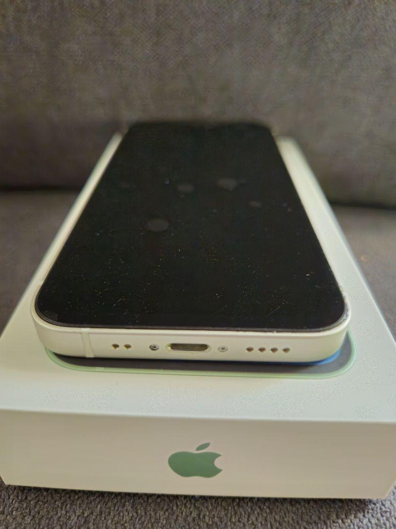 Aランク　iPhone12mini　64GB　ホワイト　バッテリー新品_画像6