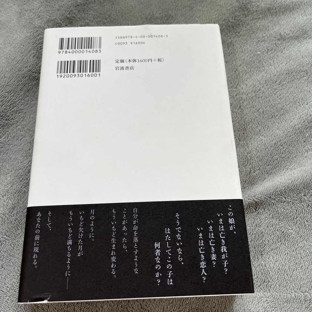 【署名本/落款/初版】佐藤正午『月の満ち欠け』岩波書店 帯付き サイン本_画像4