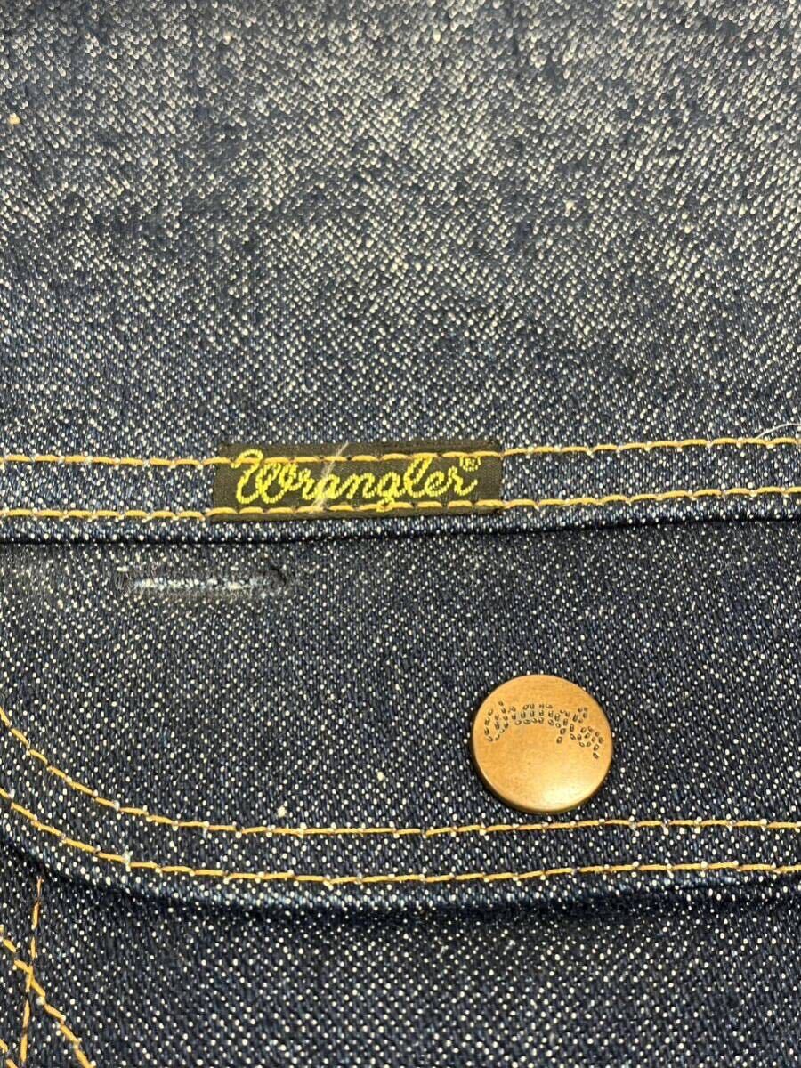 Wrangler ラングラー デニムジャケット 1円スタート ビッグサイズ XL XXL Lee Levi's ポストオーバーオール RRL ラルフローレンの画像6