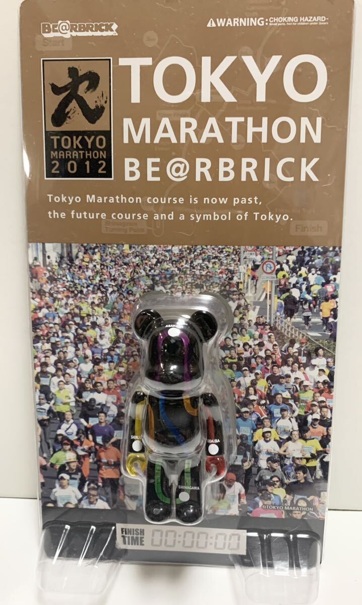 ◆BE@RBRICK TOKYO MARATHON 100% 東京マラソン 2012 ベアブリックの画像1