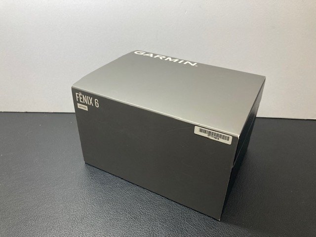 中古品 ガーミン GARMIN 010-02158-83 fenix 6 Sapphire Ti Gray Titanium band フェニックス 6 GPSスマートウォッチ