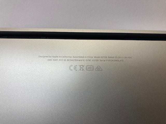 中古品 アップル Apple MacBook Pro Retinaディスプレイ 1400/13.3 MUHR2J/A OS:Sonomaの画像3