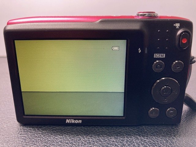 ジャンク品 ニコン Nikon デジタルカメラ COOLPIX クールピクス S3300の画像6