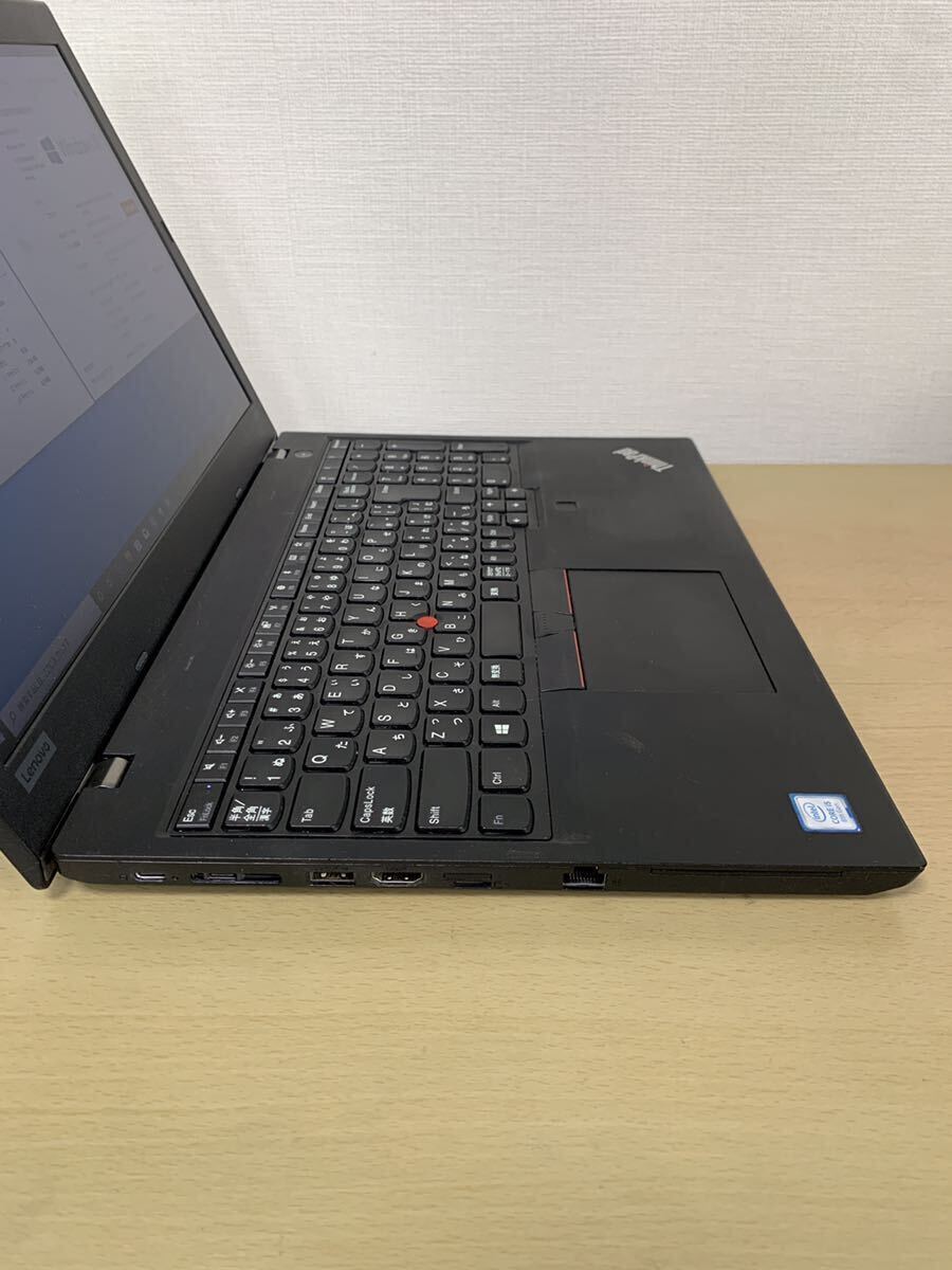 Lenovo Thinkpad L590/Core i5-8265/8GB/256G/window 起動のみ 充電器無しの画像3