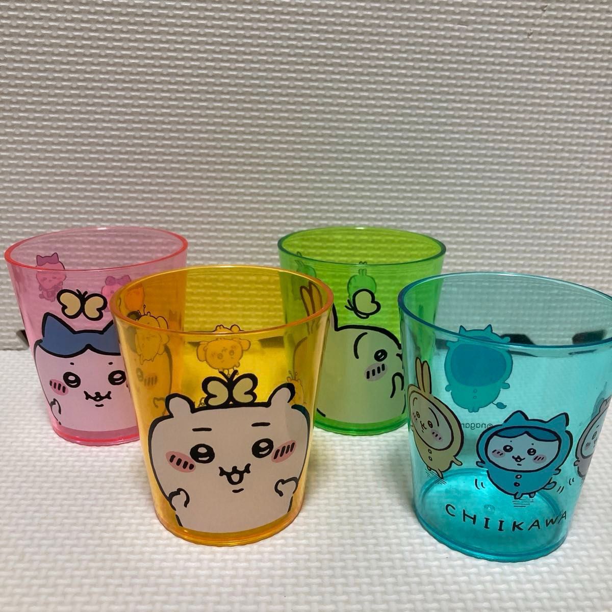 ちいかわ　プラスチックカップ　4点セット