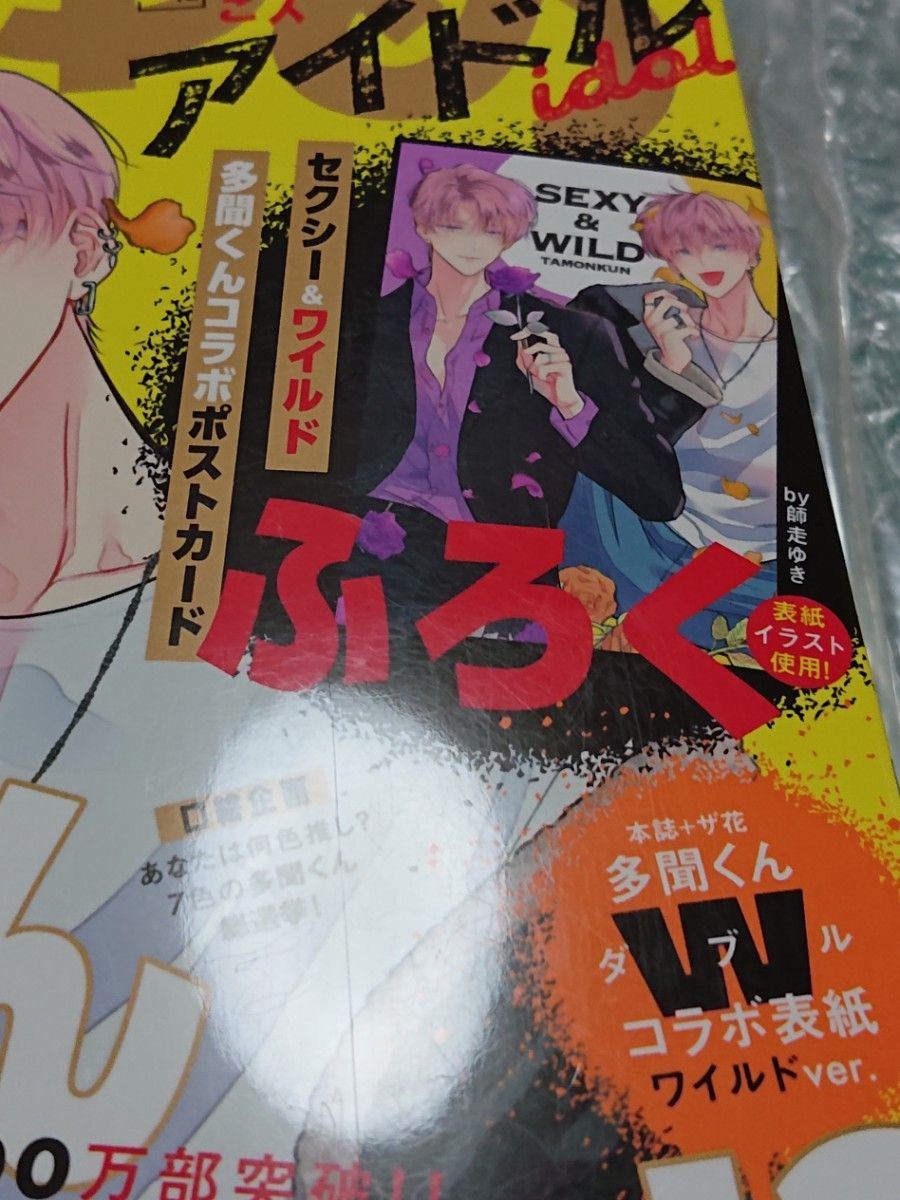 【付録つき】 ザ花とゆめ アイドル、 W表紙： 多聞くん今どっち！？、 ローソンプリント 2Lサイズ (No.03)１枚セット