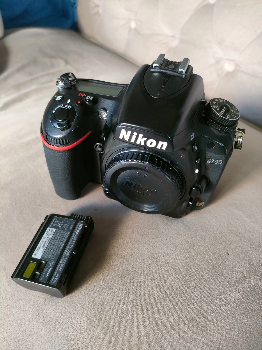 Nikon ニコン デジタル一眼レフカメラ ボディのみ 充電器無 中古の画像1