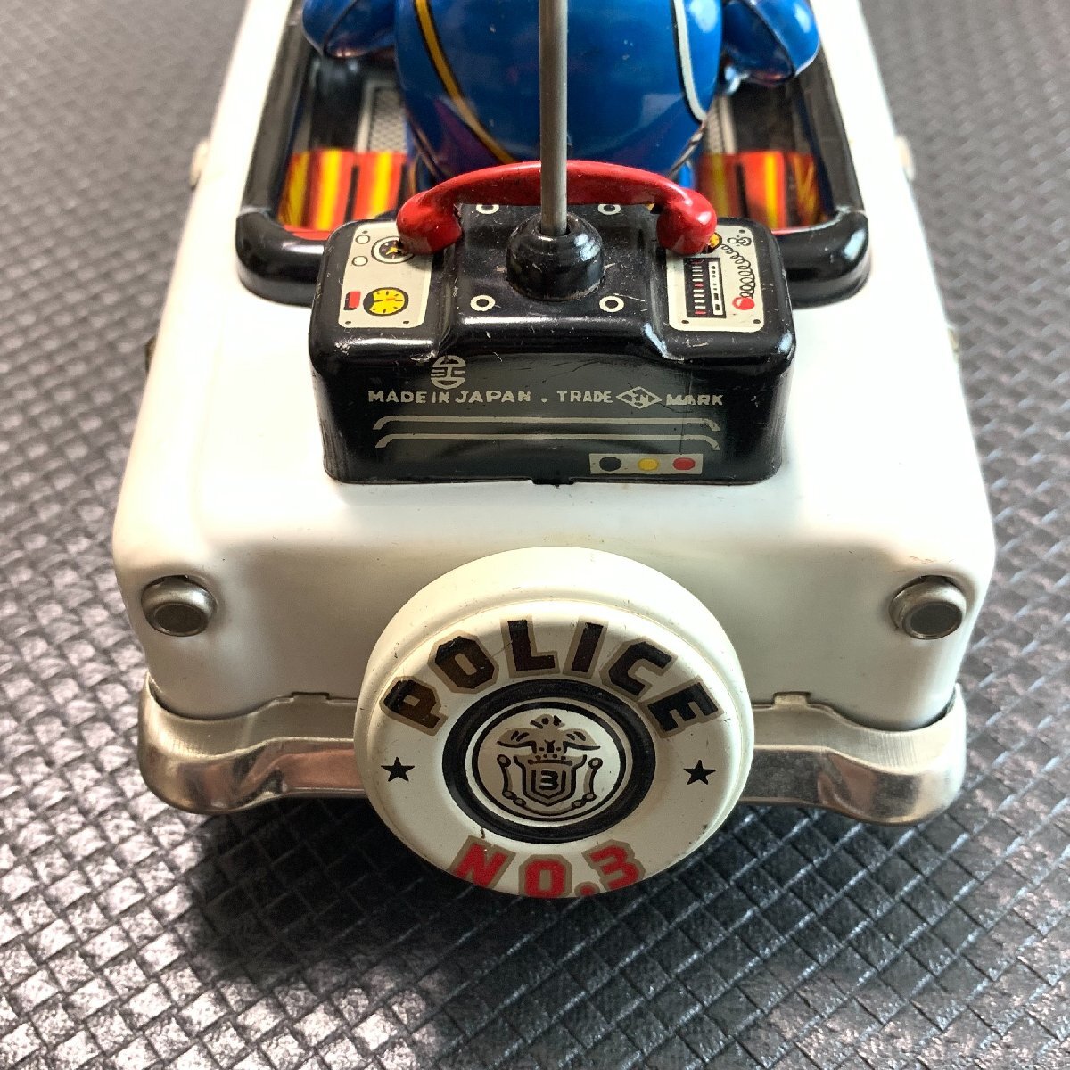 ◆TN Nomura 野村トーイ 1950年代 Mystery Police Car Battery Operated 元箱付き 完動品◆の画像9