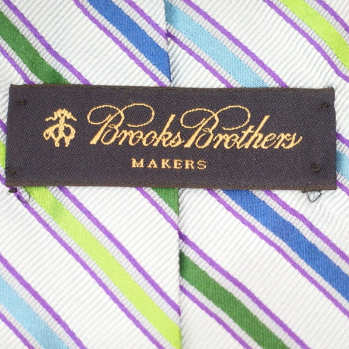 ブランドネクタイ 2点セット◆Brooks Brothers・STEPEHN WALTERS（レジメンタル柄）◆USED_画像4