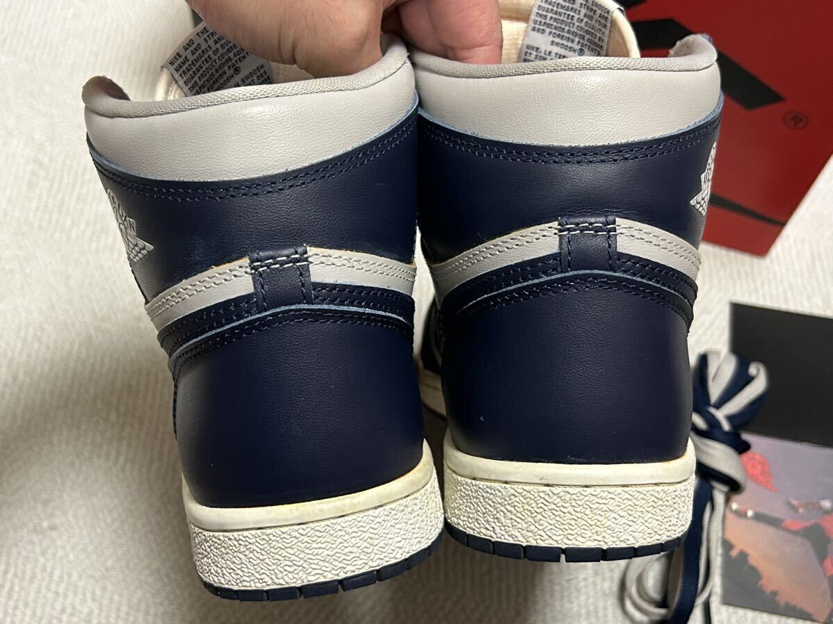 Nike AIR JORDAN 1 HI 85 Georgetown エアジョーダン1 ジョージタウン US9 27cmの画像4